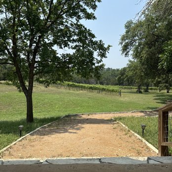 Limestone Terrace Vineyard - Views from the patio - Wine Tasting Room Near Me - Fredericksburg, Texas Limestone Terrace Vineyard - Views from the patio - Wine Tasting Room Near Me - Fredericksburg, Texas