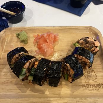 Artisan Ramen - Crispy Salmon Skin ( no rice ) - Asian Fusion Near Me - Milwaukee, Wisconsin