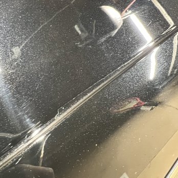 TW Thelin Auto Body - Tape line from spraying the car - Body Shops Near Me - Cornelius, Oregon