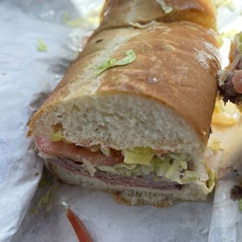 Jersey Mike's Subs - #6 Roast Beef & #6 Roast Beef and Provolone- mikes way plus relish & yellow peppers - Sandwiches Near Me - El Centro, California Jersey Mike's Subs - #6 Roast Beef & #6 Roast Beef and Provolone- mikes way plus relish & yellow peppers - Sandwiches Near Me - El Centro, California