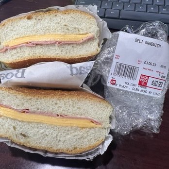 Holiday Farms - three sandwiches with cheese and ham - Grocery Near Me - Roslyn Heights, New York