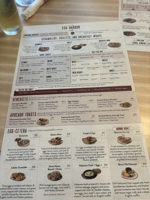 Menu photo 7 Egg Harbor Café Lake Geneva, WI