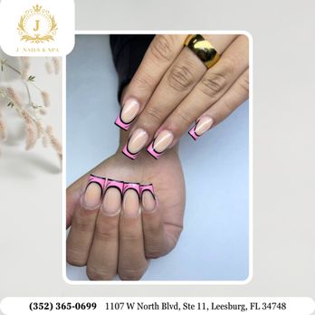 J Nails & Spa - Because you deserve the best!
Let us bring you the perfect nails. Book now! - Nail Salons Near Me - Leesburg, Florida J Nails & Spa - Because you deserve the best!
Let us bring you the perfect nails. Book now! - Nail Salons Near Me - Leesburg, Florida