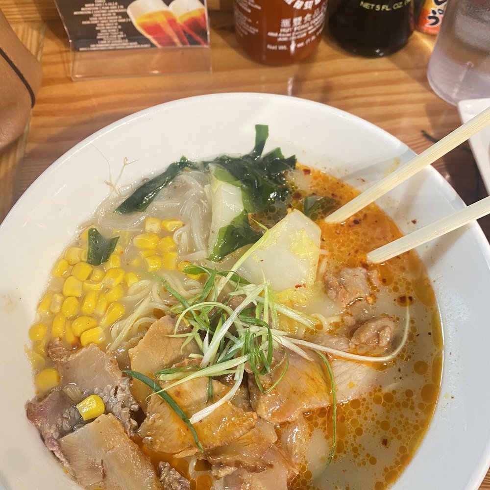 Noodle Boulevard - Tonkostu ramen with marinated pork - Ramen Near Me - Cary, North Carolina Noodle Boulevard - Tonkostu ramen with marinated pork - Ramen Near Me - Cary, North Carolina