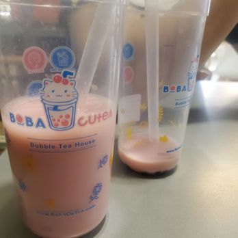 Boba Cutea - Tried to dilute with water, it didn't decrease sweetness - Bubble Tea Near Me - Chandler, Arizona