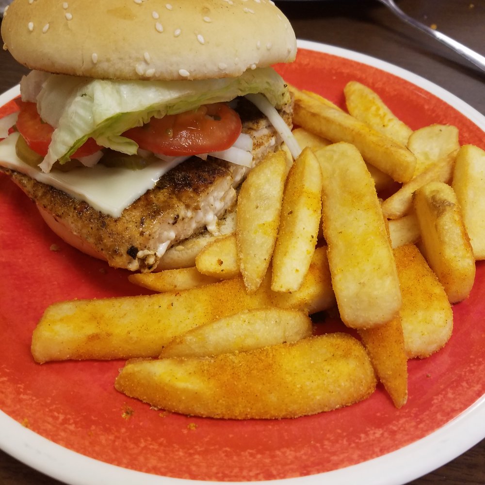 Mixed Grill Cafe - Salmon burger - American Near Me - Nashville, Tennessee Mixed Grill Cafe - Salmon burger - American Near Me - Nashville, Tennessee