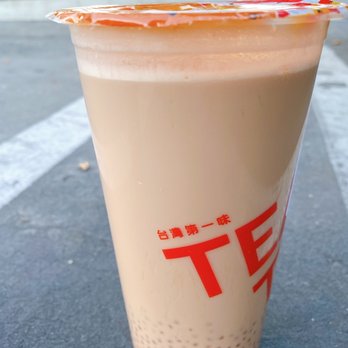 Tea Top - Taro milk tea with sago - Coffee & Tea Near Me - San Jose, California