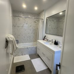 KKRestore - It's as if they were never here. My bathroom is back to new.