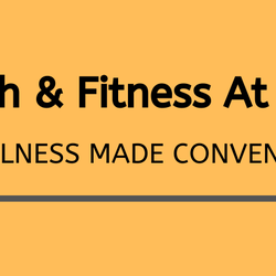 Health and Fitness at Home