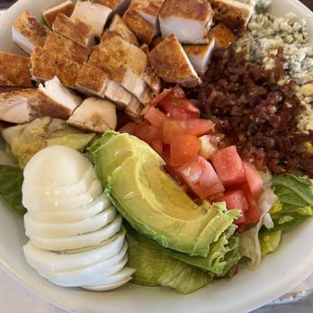 Badlands BBQ - Classic Cobb Salad with bbq chicken - Barbeque Near Me - Norco, California Badlands BBQ - Classic Cobb Salad with bbq chicken - Barbeque Near Me - Norco, California