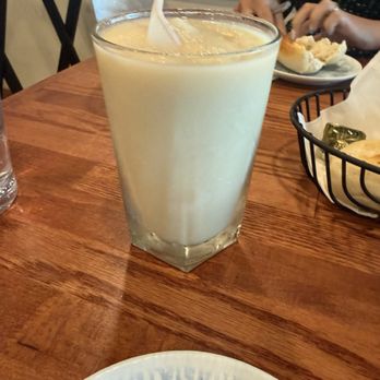 Sharky's On the Pier - Frozen pina colada was good after a hot day - Seafood Near Me - Venice, Florida