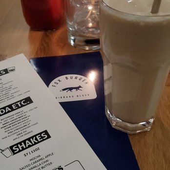Fox Burger - Vanilla Chai Milkshake - Burgers Near Me - Edmonton, Alberta Fox Burger - Vanilla Chai Milkshake - Burgers Near Me - Edmonton, Alberta