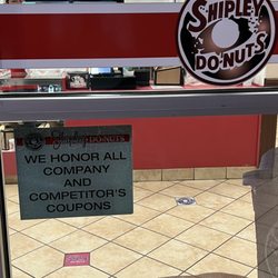 Shipley Do-Nuts - Competitors coupons taken?