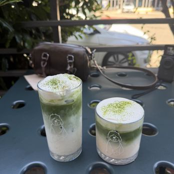 Olivia Coffee & Flower - Matcha Einspanner & Matcha Banana Cloud - Florists Near Me - Oakland, California Olivia Coffee & Flower - Matcha Einspanner & Matcha Banana Cloud - Florists Near Me - Oakland, California