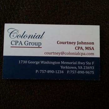 Colonial CPA Group - Tax Services Near Me - Yorktown, Virginia Colonial CPA Group - Tax Services Near Me - Yorktown, Virginia