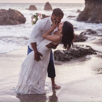 Pinnel Photography - Had to do "the dip" and Juan caught it perfectly with the background and lighting - El Matador Beach - Session Photography Near Me Pinnel Photography - Had to do "the dip" and Juan caught it perfectly with the background and lighting - El Matador Beach - Session Photography Near Me