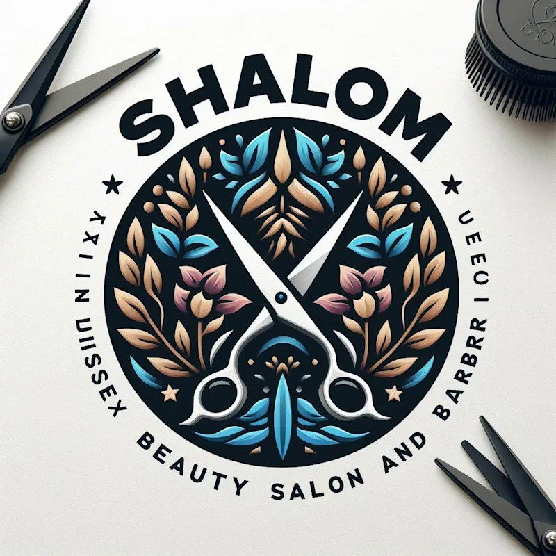 Shalom Unisex Beauty Salon and Barbershop Logo