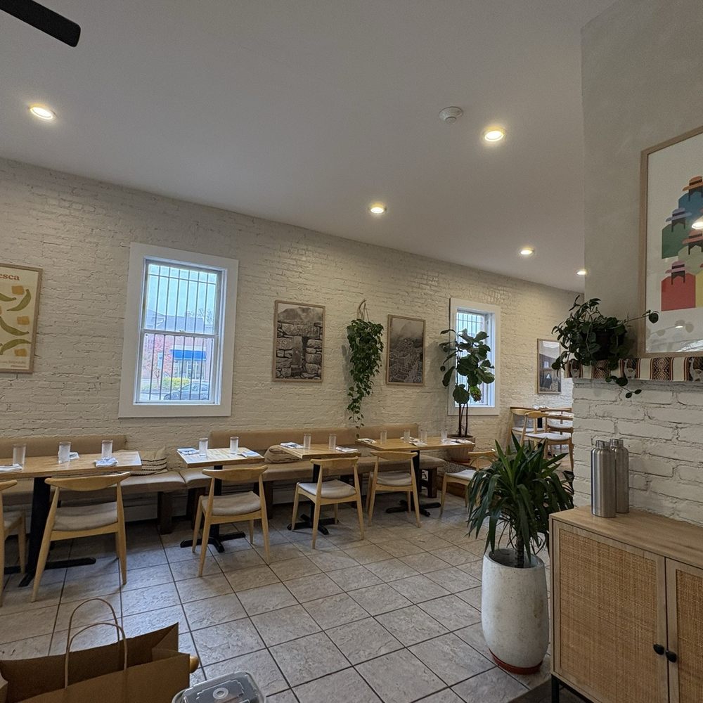 Libélula Bakery and Kitchen - View from my table to the left of the takeout counter - Dominican Near Me - Montclair, New Jersey Libélula Bakery and Kitchen - View from my table to the left of the takeout counter - Dominican Near Me - Montclair, New Jersey