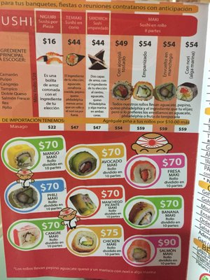 Menu photo 2 Sushi San Ciudad de México, DIF