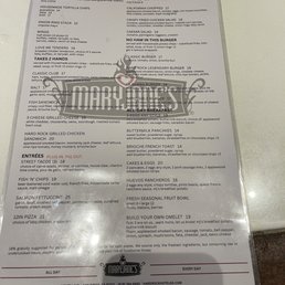 Menu picture