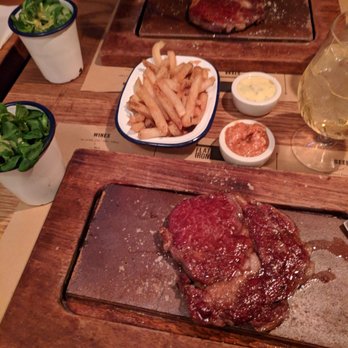 Flat Iron - Ribeyes, fries, bearnaise, Fred's sauce - Steakhouses Near Me - London, XGL Flat Iron - Ribeyes, fries, bearnaise, Fred's sauce - Steakhouses Near Me - London, XGL