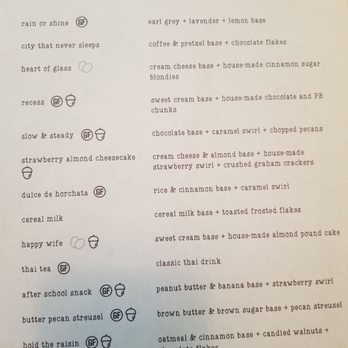 milk + sugar - Menu March 2019 - Ice Cream & Frozen Yogurt Near Me - Houston, Texas milk + sugar - Menu March 2019 - Ice Cream & Frozen Yogurt Near Me - Houston, Texas