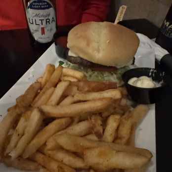M.J. O'Connor's Seaport - Cheeseburger and french fries - American Near Me - Boston, Massachusetts M.J. O'Connor's Seaport - Cheeseburger and french fries - American Near Me - Boston, Massachusetts