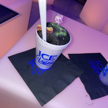 Ice Vibes - Huckleberry Tito's snow cone - Lounges Near Me - Charlotte, North Carolina Ice Vibes - Huckleberry Tito's snow cone - Lounges Near Me - Charlotte, North Carolina