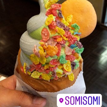Somisomi - Black sesame and green tea. - Ice Cream & Frozen Yogurt Near Me - Irvine, California