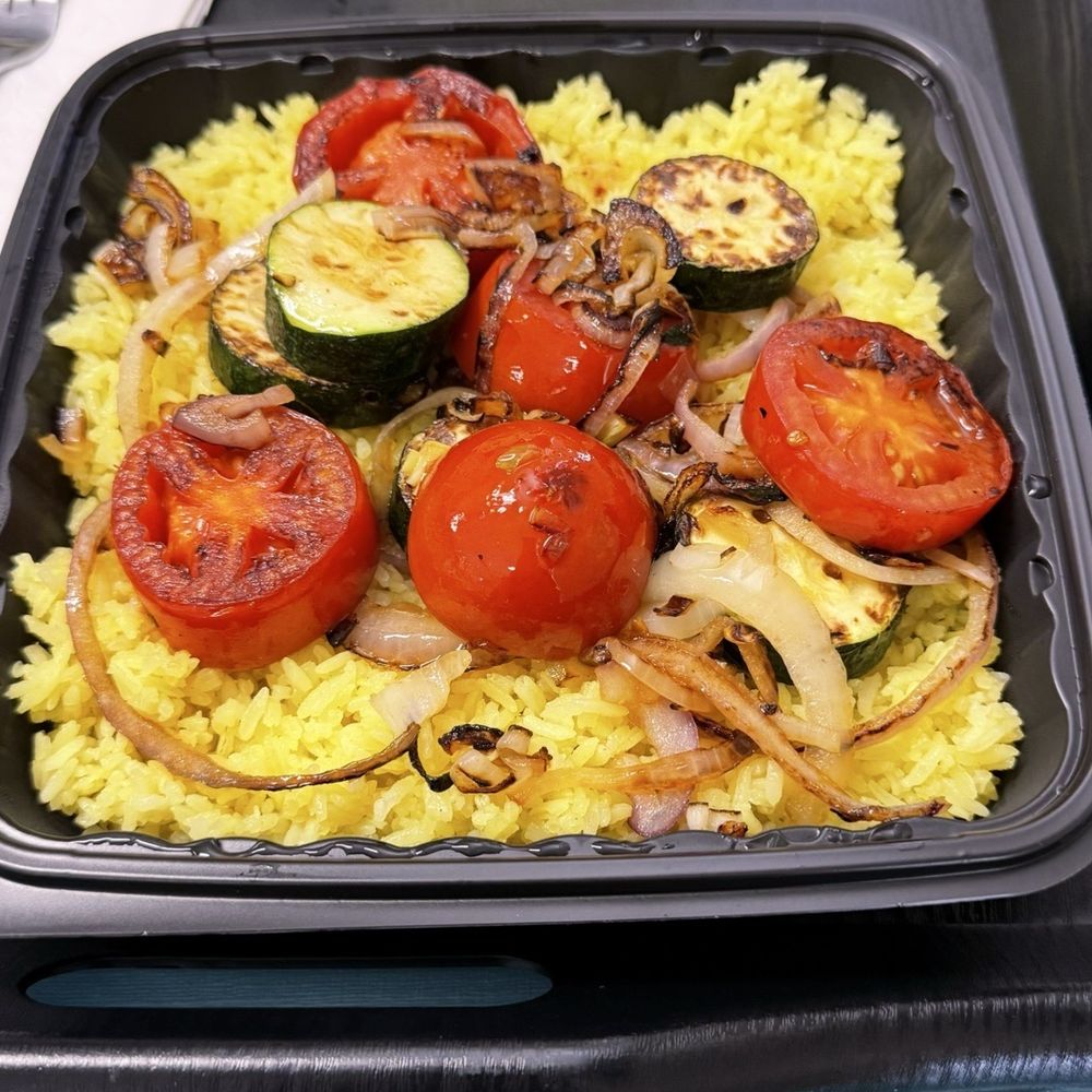 Special: Grilled Vegetables over rice