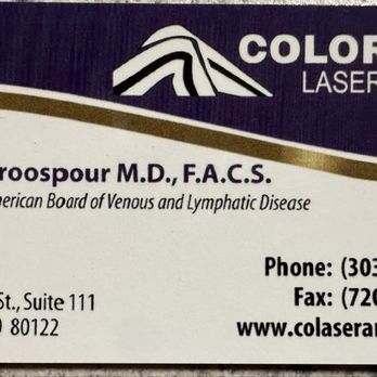 Colorado Laser And Vein - Vascular Medicine Near Me - Centennial, Colorado Colorado Laser And Vein - Vascular Medicine Near Me - Centennial, Colorado
