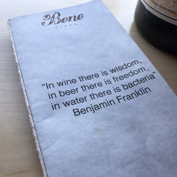 Bene Pizza - Love the drink menu quote - Pizza Near Me - Bainbridge Island, Washington Bene Pizza - Love the drink menu quote - Pizza Near Me - Bainbridge Island, Washington