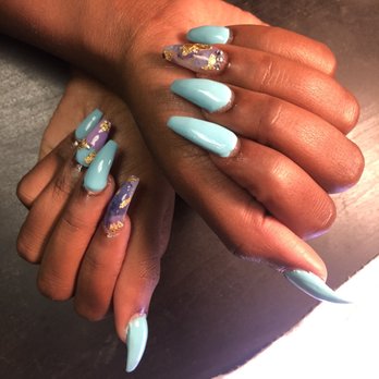 Snob nails - Very first client with the nail class as my only experience. - Nail Salons Near Me - Temple hills, District of Columbia