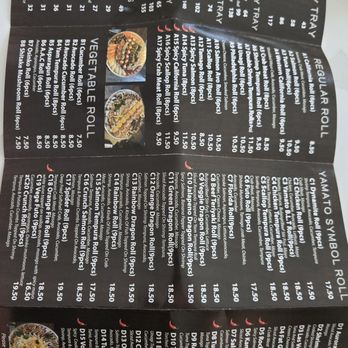 Yamato Sushi - Menu2 - Sushi Bars Near Me - Aurora, Ontario