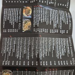 Yamato Sushi - Menu2