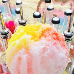 Aloha Shave Ice - 5 flavors! Yes we can do that
Hawaiian Punch + POG + Pineapple + Lychee + Coconut