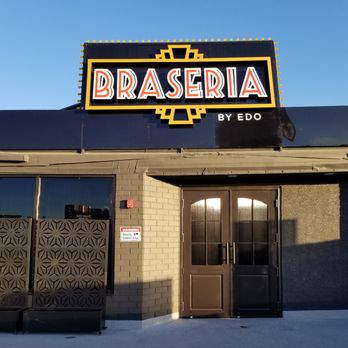 Braseria by EDO - exterior from patio - French Near Me - Las Vegas, Nevada Braseria by EDO - exterior from patio - French Near Me - Las Vegas, Nevada