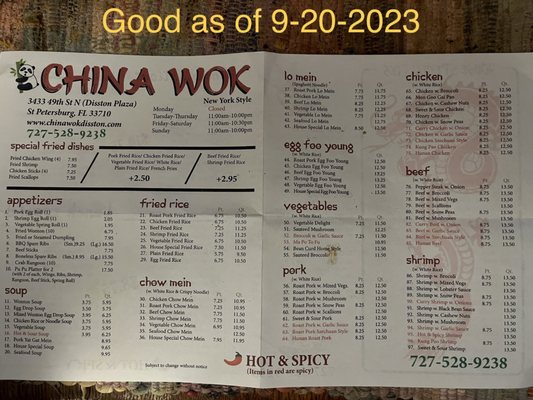 Menu photo 4 China Wok Saint Petersburg, FL Menu photo 4 China Wok Saint Petersburg, FL