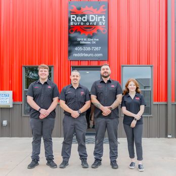 Red Dirt Euro and EV - The staff of Red Dirt Euro and EV in Stillwater, Oklahoma. - Auto Repair Near Me - Stillwater, Oklahoma Red Dirt Euro and EV - The staff of Red Dirt Euro and EV in Stillwater, Oklahoma. - Auto Repair Near Me - Stillwater, Oklahoma