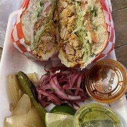 Chicken torta