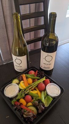 Photo of Three of Cups - Woodinville, WA, US. Mystery dinner with Chef Anne Marie. Second course.