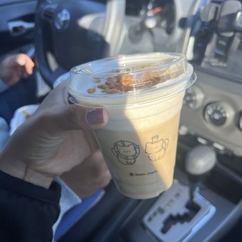 Bloom Bagels - Banana Espresso Latte (Iced) - Bagels Near Me - Campbell, California