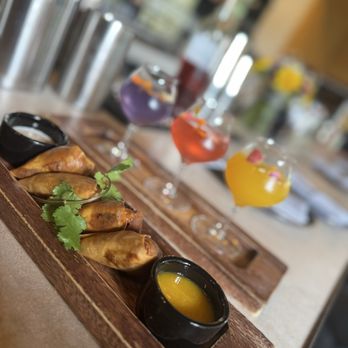 Traveler's Table - Crab Samosas - Tapas/Small Plates Near Me - Houston, Texas