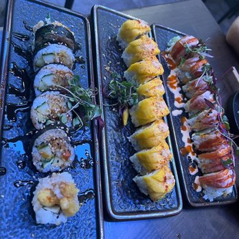 Nori - The maki we ordered, Hearts of Palm, Spider, Manhattan - Vegan Near Me - Austin, Texas Nori - The maki we ordered, Hearts of Palm, Spider, Manhattan - Vegan Near Me - Austin, Texas