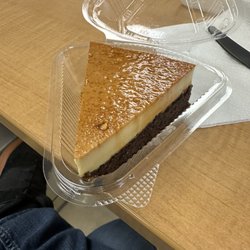 Las Delicias - Chocolate cake flan.