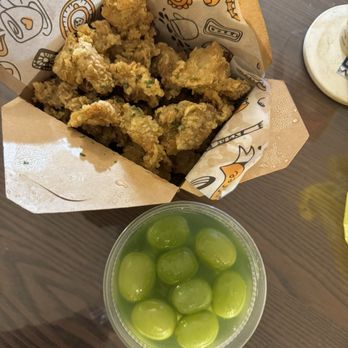Mimisa Korean Chicken - Green Grape Chicken - Chicken Shop Near Me - Flushing, New York Mimisa Korean Chicken - Green Grape Chicken - Chicken Shop Near Me - Flushing, New York