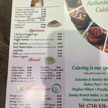 Noorani Halal Restaurant - Menu - Pakistani Near Me - Garden Grove, California Noorani Halal Restaurant - Menu - Pakistani Near Me - Garden Grove, California