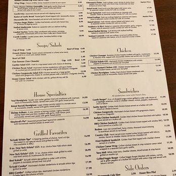 Corrib Pub & Restaurant - menu - New American Near Me - Brighton, Massachusetts
