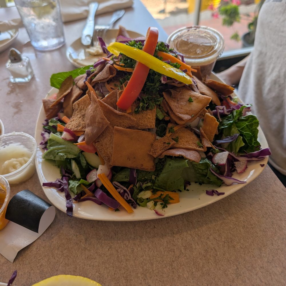 Aristo Cafe - fattoush salad - Mediterranean Near Me - Torrance, California