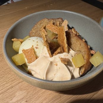 Valley Goat - sticky toffee plantain cake - New American Near Me - Sunnyvale, California Valley Goat - sticky toffee plantain cake - New American Near Me - Sunnyvale, California